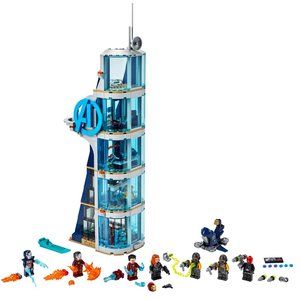 LEGO Avengers Tower Battle #76166 - Retired, Complete Set, Opened Box